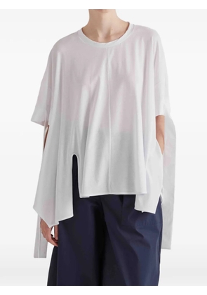 MeimeiJ asymmetric top - White