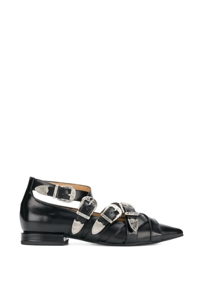Toga Pulla multiple-buckle pumps - Black