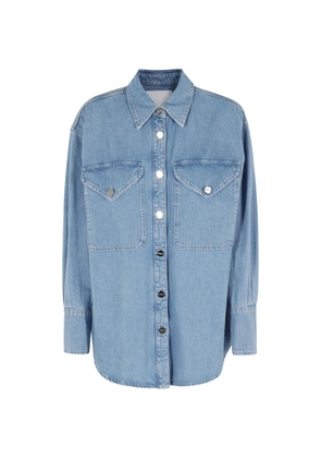 DONDUP flap-pocket shirt - Blue