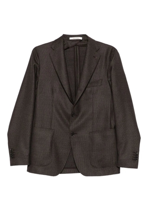Tagliatore buttoned patch pocket jacket - Brown
