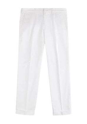 Fay pocket classic capri trousers - White