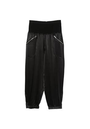 Co zip-pocket trousers - Black