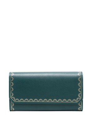 Cartier 2021 garland-trim wallet - Green
