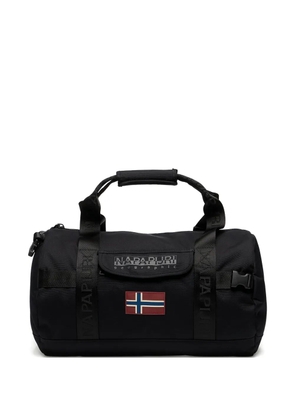 Napapijri small Bering logo holdall bag - Black