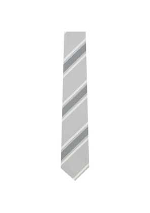 Thom Browne striped tie - Grey