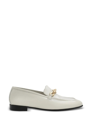 Jimmy Choo Diamond Tilda loafers - White