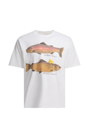 KAPITAL graphic-print T-shirt - White