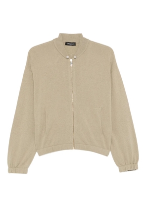 Fabiana Filippi zip-fastening cardigan - Neutrals
