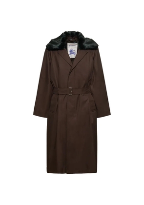 Burberry Lambeth cotton coat - Brown