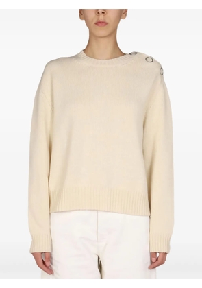 Jil Sander button-detail sweater - Neutrals