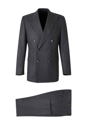 Atelier Munro peak-lapel double-breasted suit - Grey
