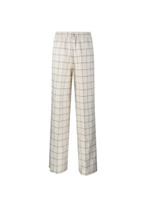 Forte Forte checked trousers - Neutrals