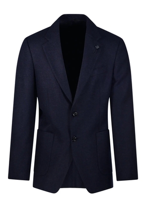 Lardini single-breasted buttoned blazer - Blue