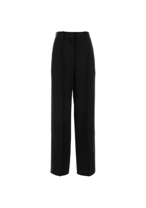 Jil Sander black straight trousers