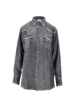 Pierre-Louis Mascia Aloe pocket shirt - Black