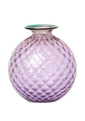 Venini Monofiore Balloton diamond-pattern vase - Purple