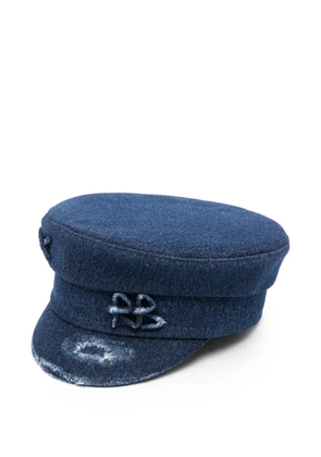 Ruslan Baginskiy distressed hat - Blue