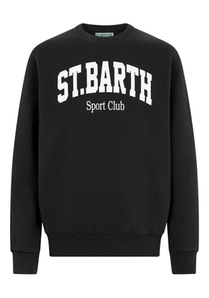 MC2 Saint Barth logo-print sweatshirt - Black