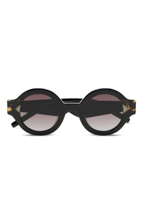 Kaleos Swiney round-frame sunglasses - Black