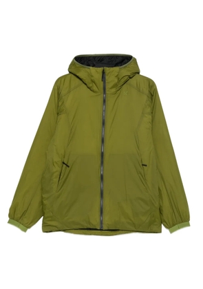 Goldwin hooded-zipped jacket - Green