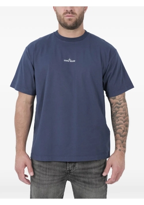 Stone Island graphic-print crew-neck T-shirt - Blue