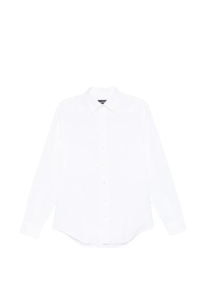 Emporio Armani long-sleeve collar shirt - White
