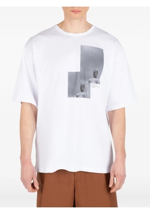 Société Anonyme Il Biancone graphic T-shirt - White
