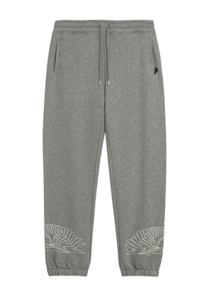 COUNTY OF MILAN graphic print track pants - Grey