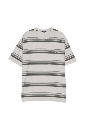 Comme des Garçons Homme striped T-shirt - Grey