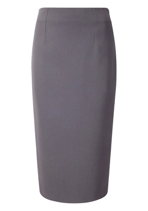 Alberto Biani high-waisted pencil skirt - Grey
