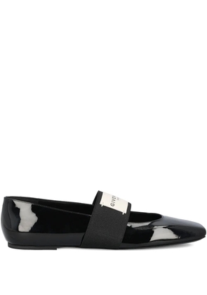 Givenchy patent-leather band ballet flats - Black