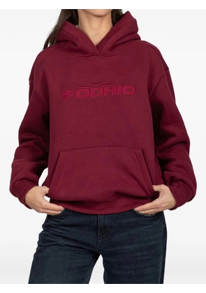 PODHIO long-sleeve hoodie - Red
