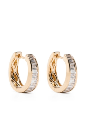 Anita Ko 18K yellow gold Meryl diamond huggie earrings