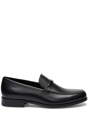 Tod's leather loafers - Black