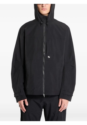 Represent taped hooded jacket - Black