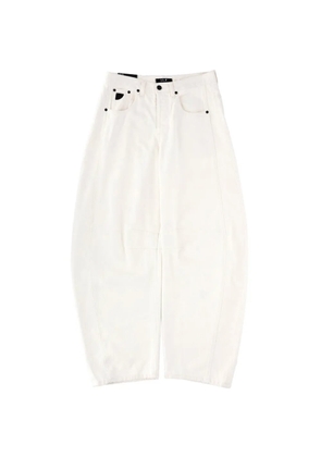 Iois white wide-leg jeans