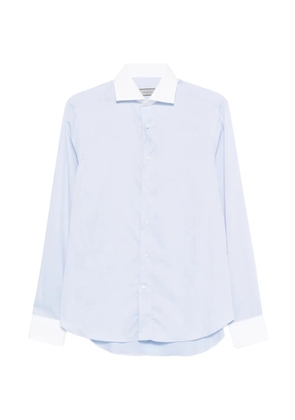 Canali contrast shirt - Blue