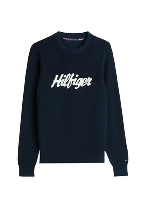 Tommy Hilfiger logo-detail sweater - Blue