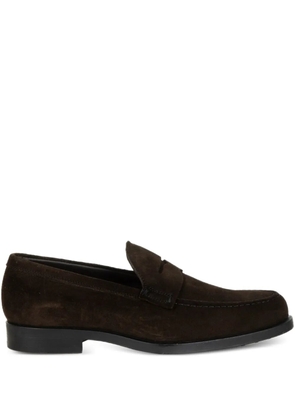 Triver Flight suede loafers - Brown