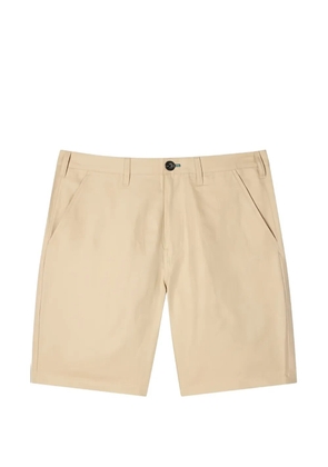 MPS button-fastening shorts - Neutrals