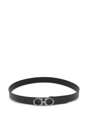 Ferragamo Gancini reversible belt - Black