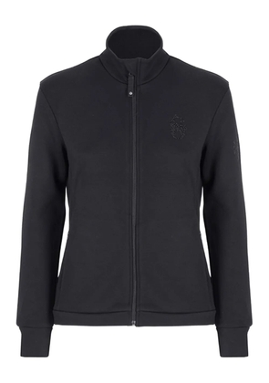 CONTE OF FLORENCE zip sweater - Black