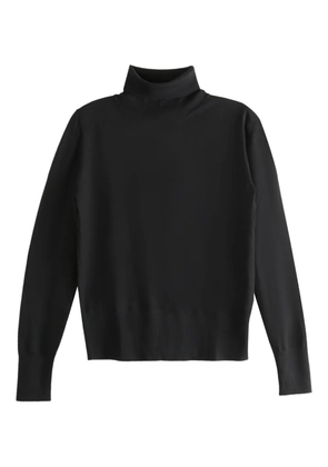 SAPIO N 11 Wish ribbed hem jumper - Black