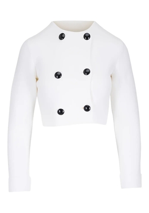 Dorothee Schumacher double-breasted cardigan - White