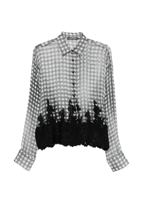 Ermanno Scervino lace-detail shirt - Black