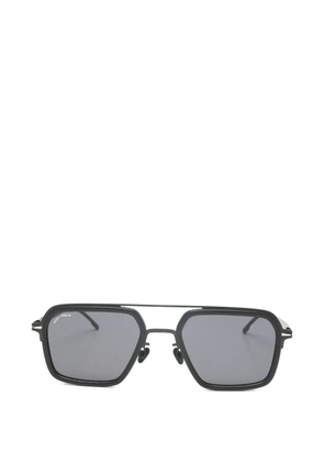 Mykita x OAMC RAT SUN square-frame sunglasses - Black