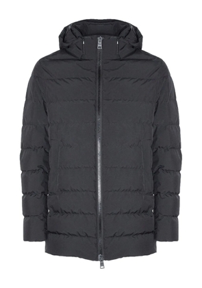 Herno hooded quilted jacket - Black