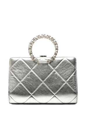 CHANEL Pre-Owned 2019 In The Loop quilted tote bag - Silver