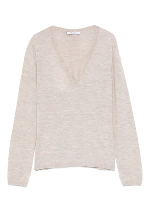 Max Mara v-neck sweater - Neutrals