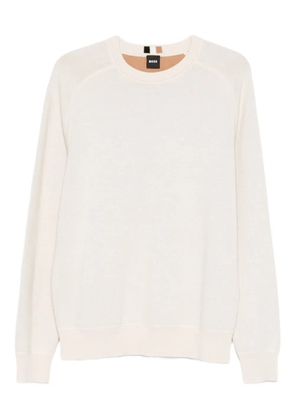 BOSS raglan-sleeves sweater - White
